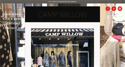 Desktop Screenshot of campwillow.com